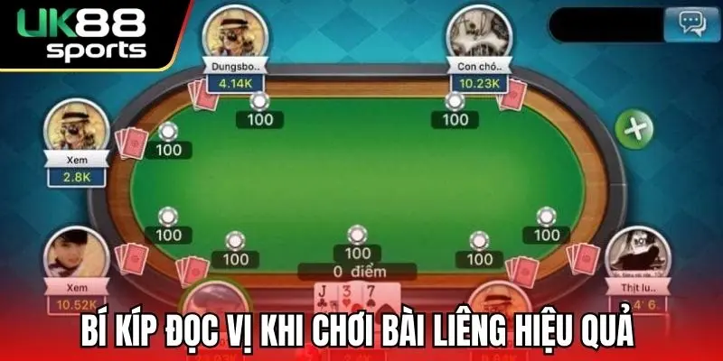 Bí kíp đọc vị khi chơi bài Liêng hiệu quả