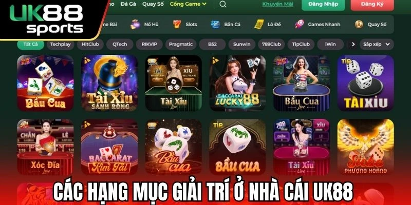 Nhiều sảnh chơi được triển khai chuẩn quốc tế